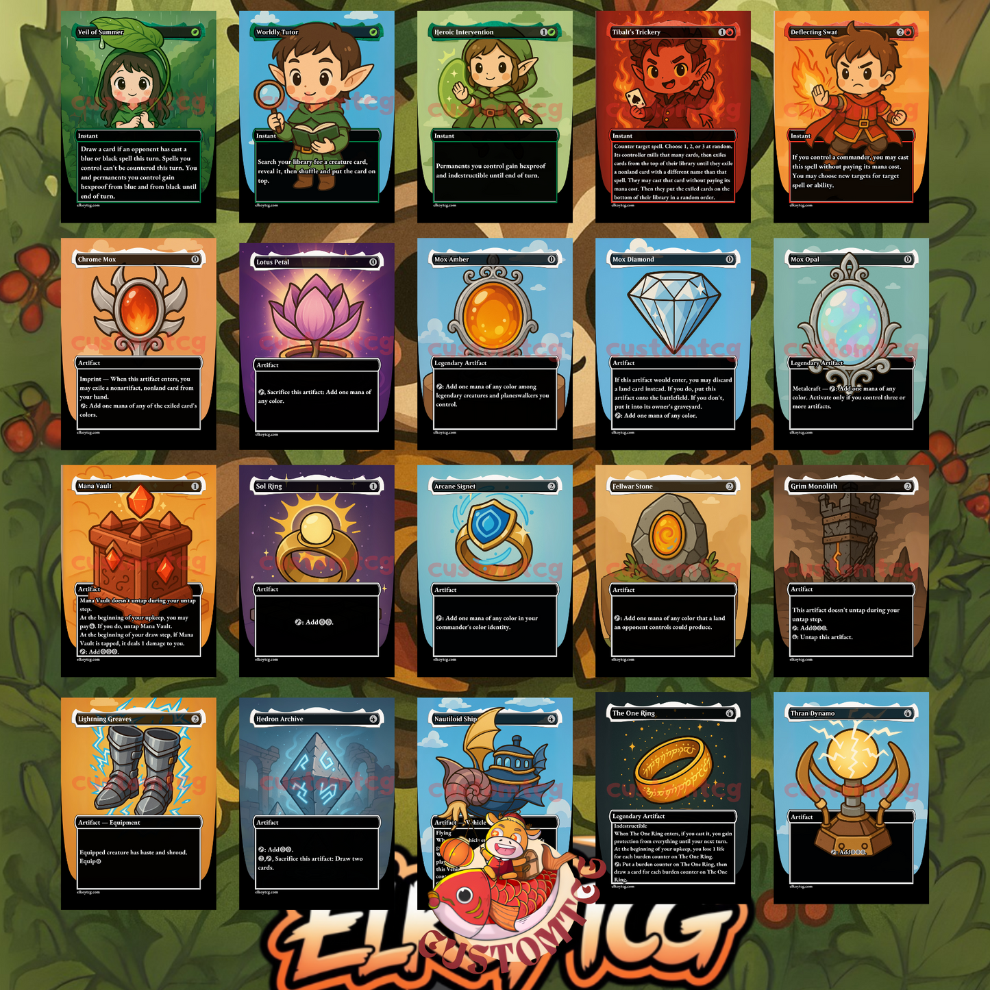 Bello, Bard of the Brambles Chibi Deck