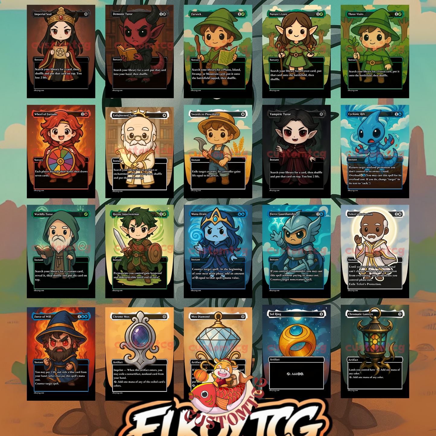 The First Sliver Chibi Deck