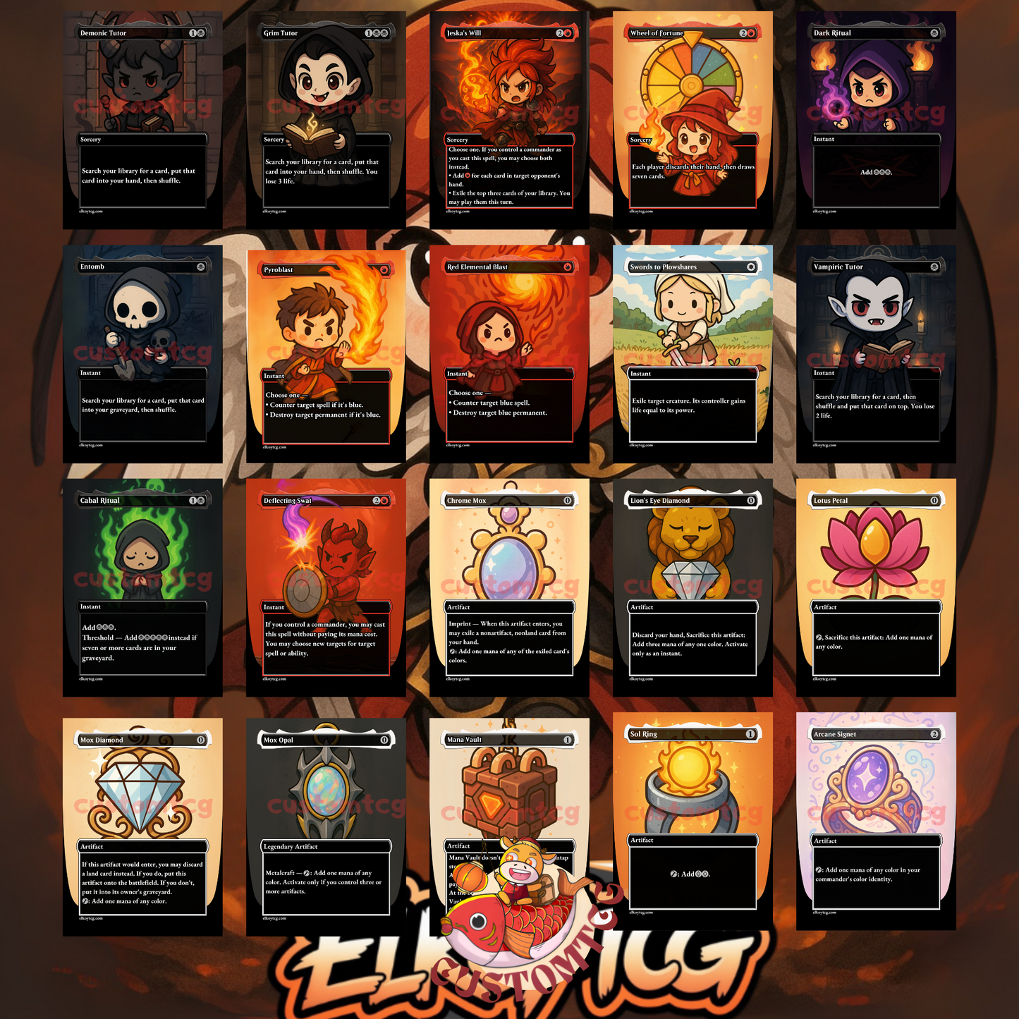 Kaalia Chibi Deck