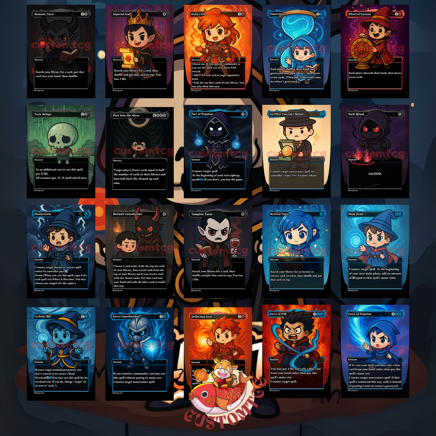 Nekusar, the Mindrazer Chibi Deck