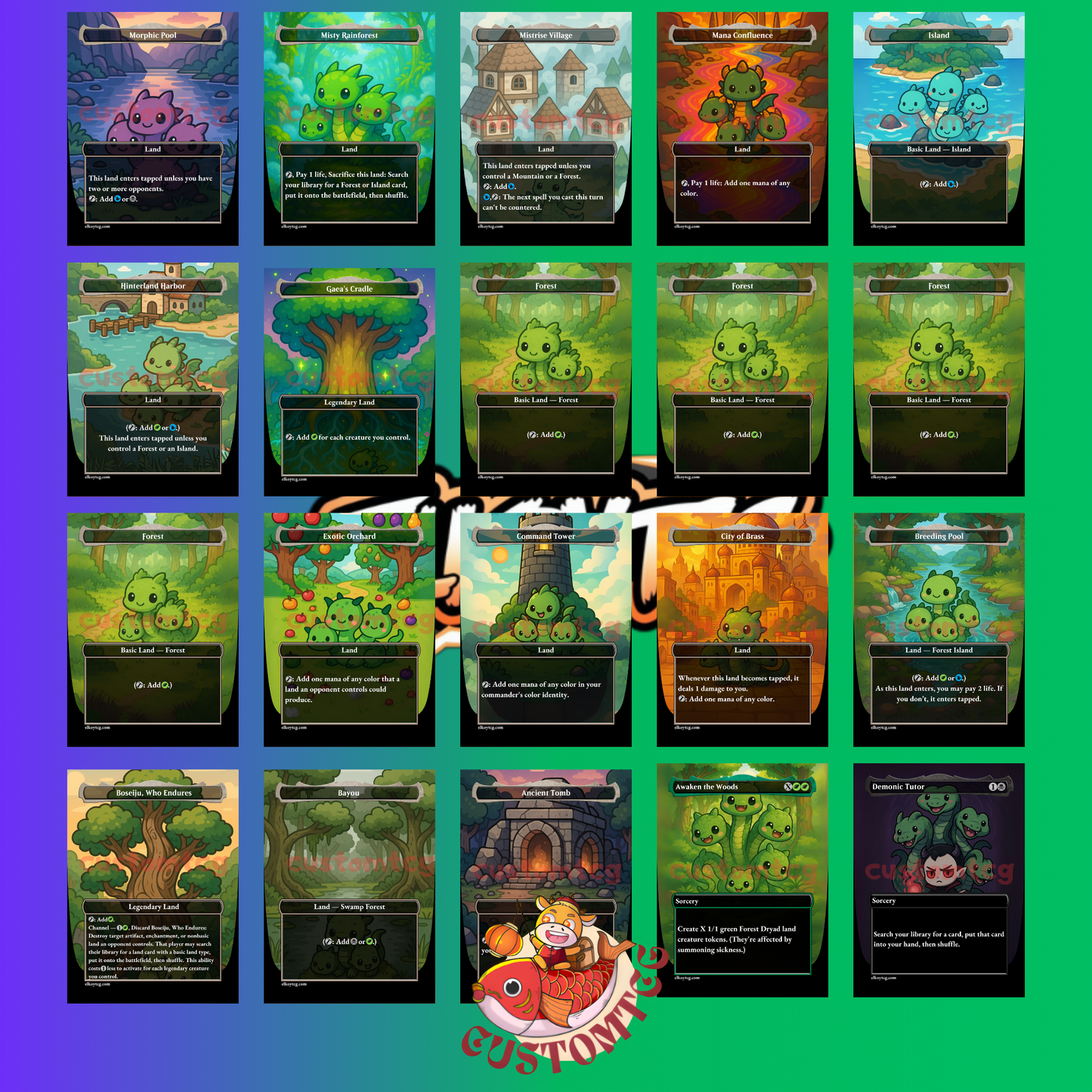 Zaxara Custom Deck