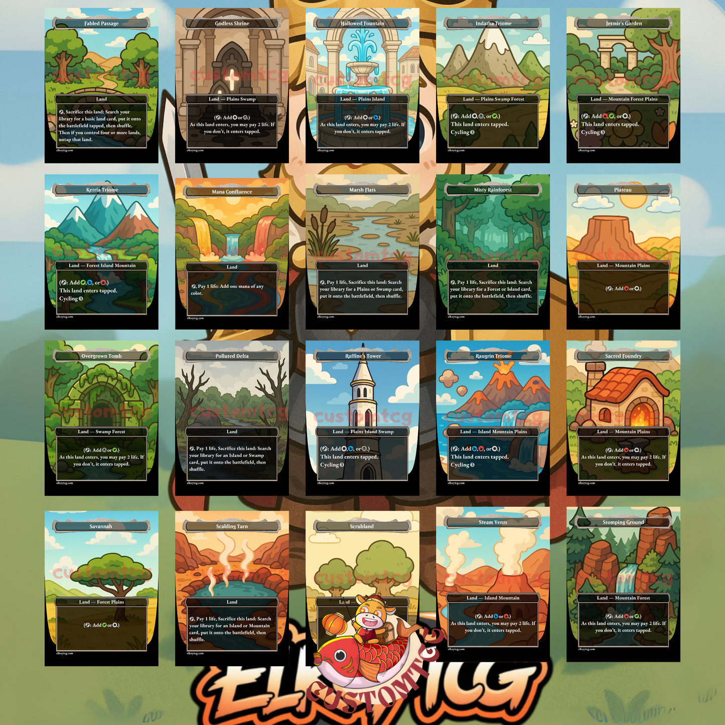 Kenrith, the Returned King Chibi deck