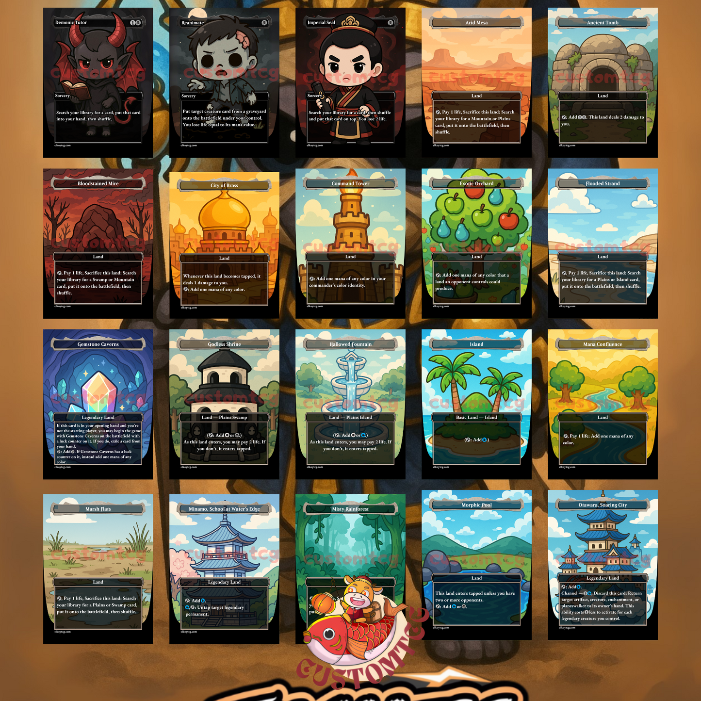 Hashaton, Scarab’s Fist Chibi Deck