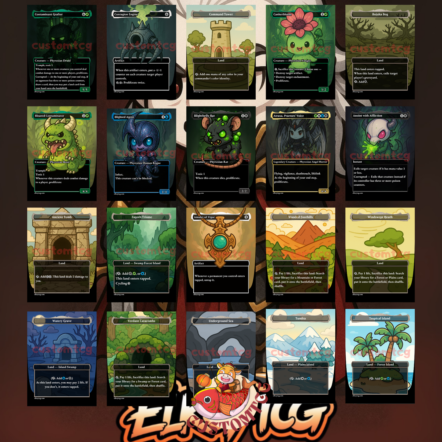 Atraxa Infect Chibi Deck