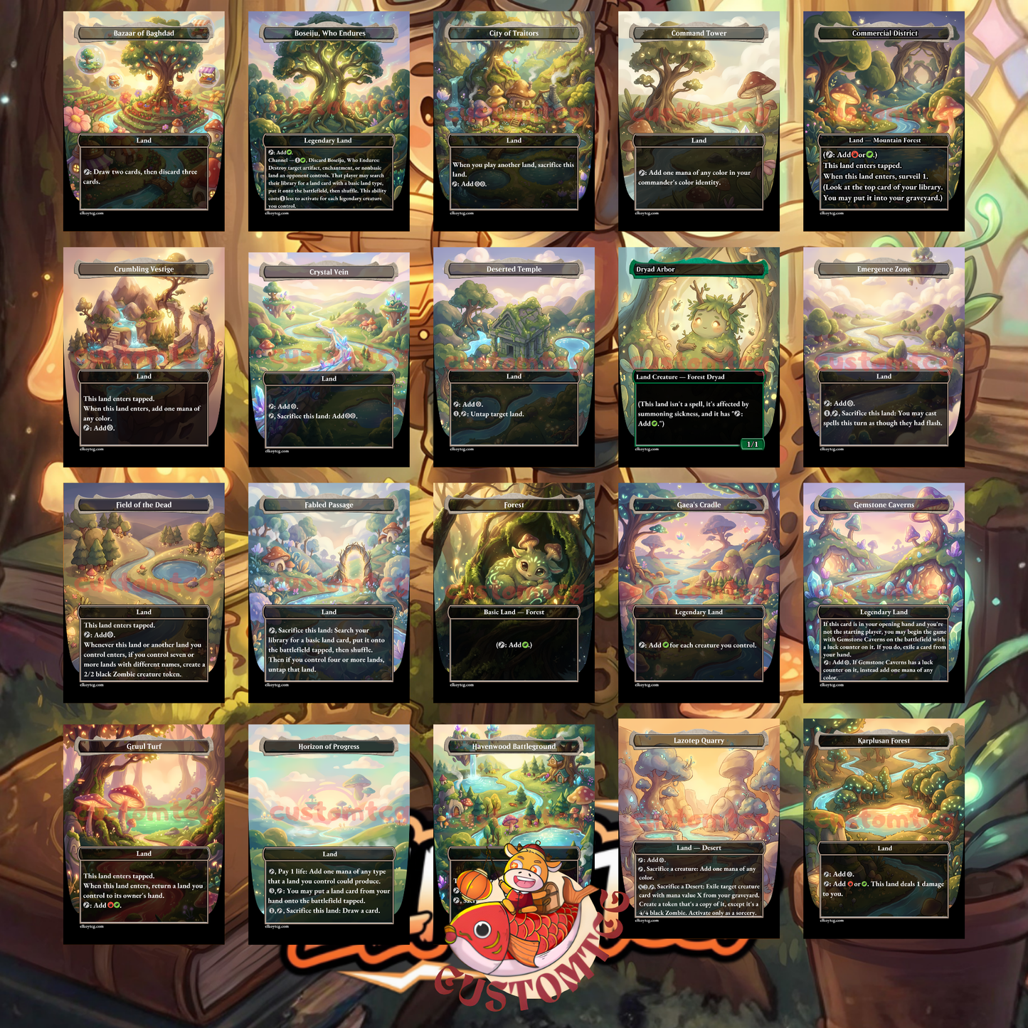 Tannuk, Memorial Ensign — Chibi Deck 🧡🌿