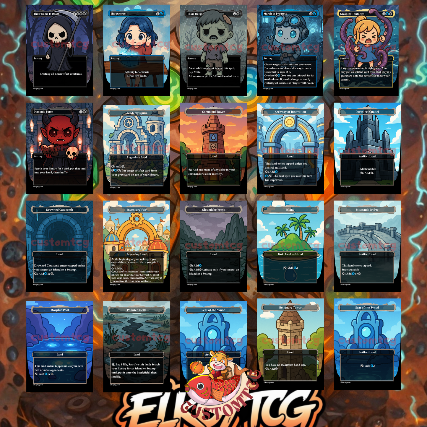 Doc Ock, Evil Inventor Chibi Deck