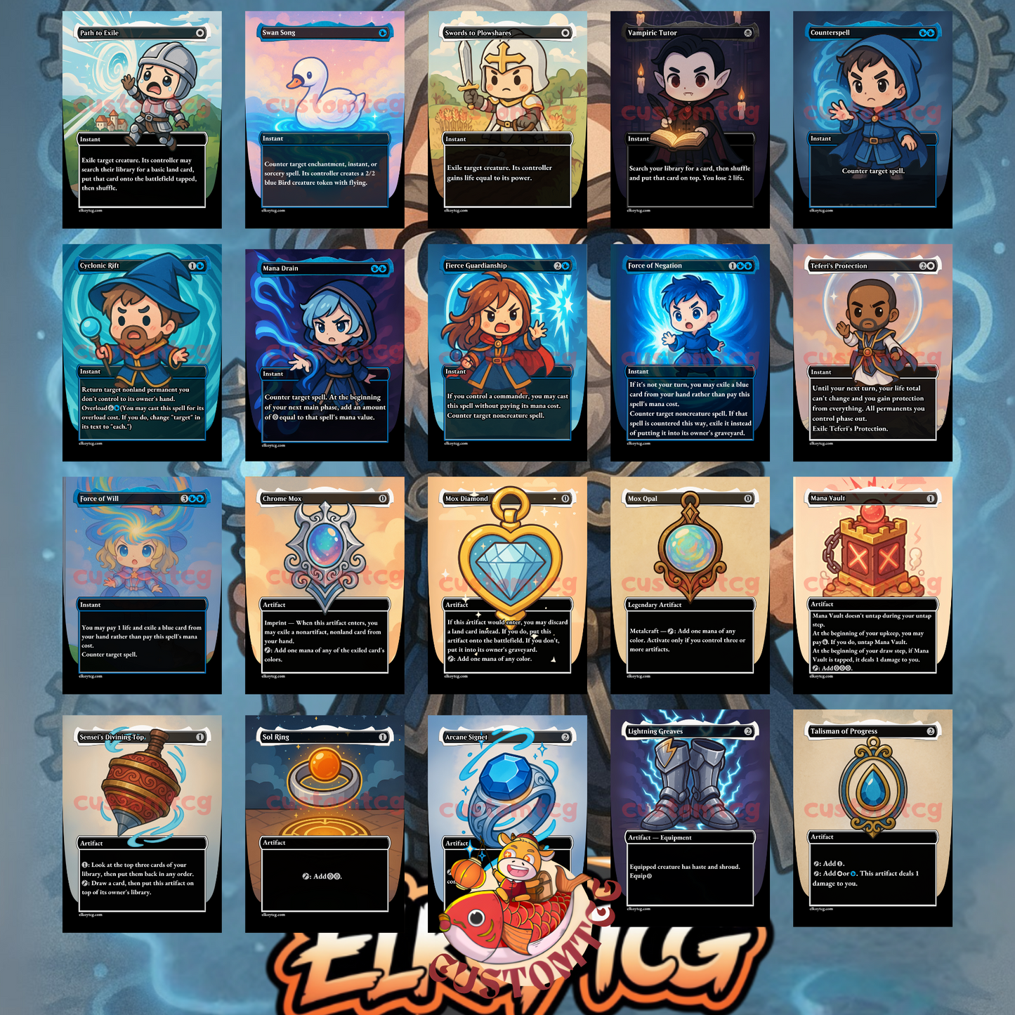 Urza, Chief Artificer Chibi Deck