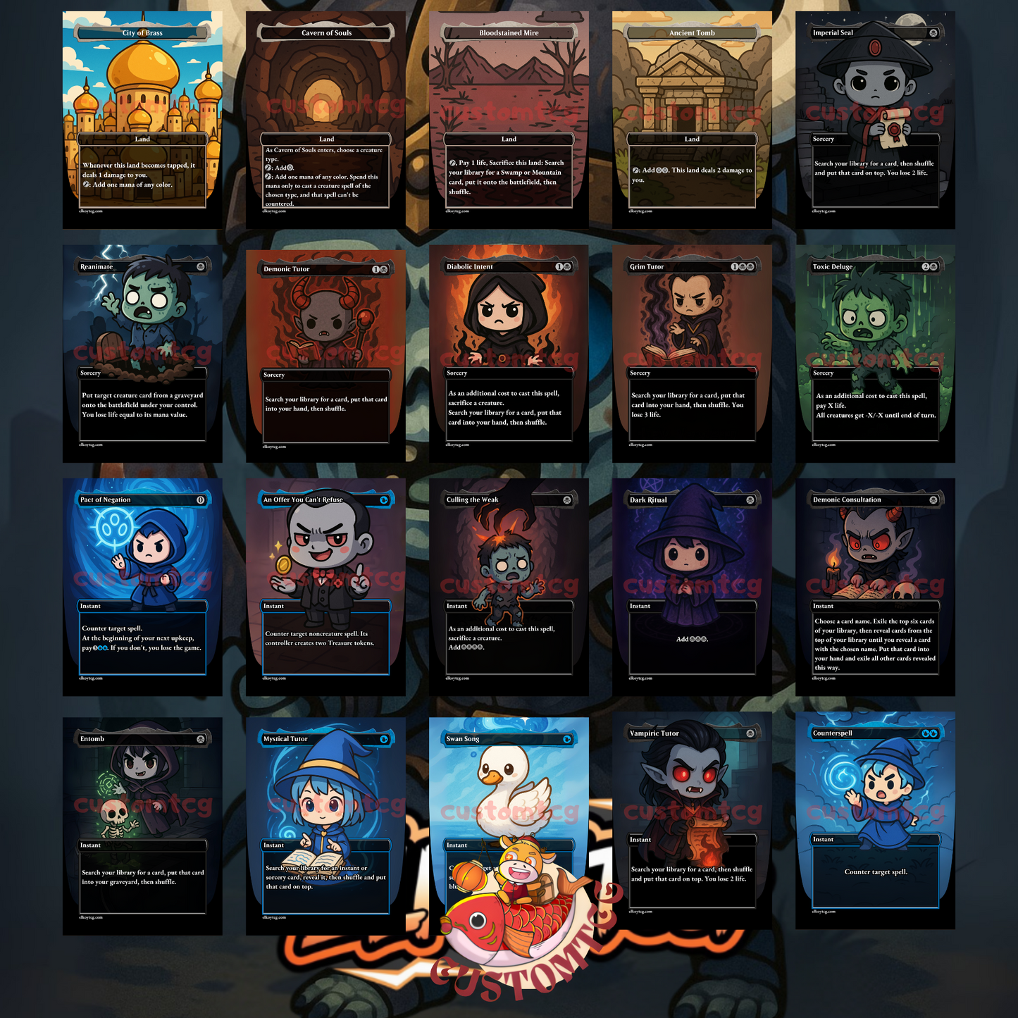 Wilhelt, the Rotcleaver Chibi Deck