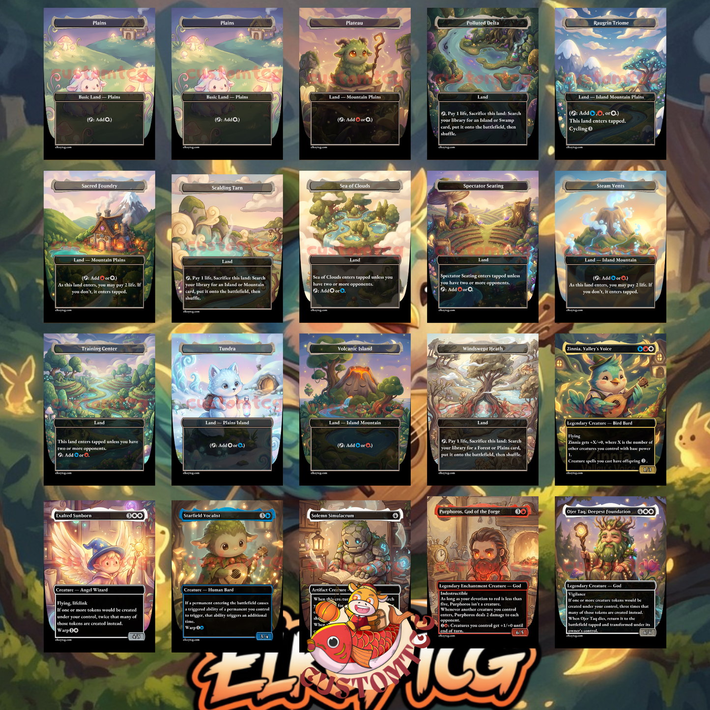 Zinnia, Valley's Voice Chibi Deck