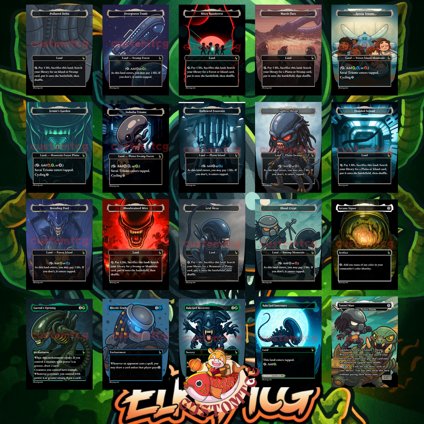 Alien Chibi Deck