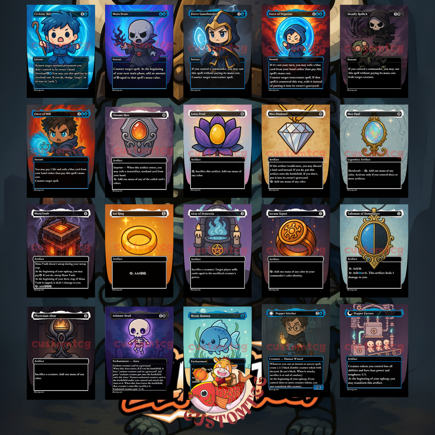 Wilhelt, the Rotcleaver Chibi Deck