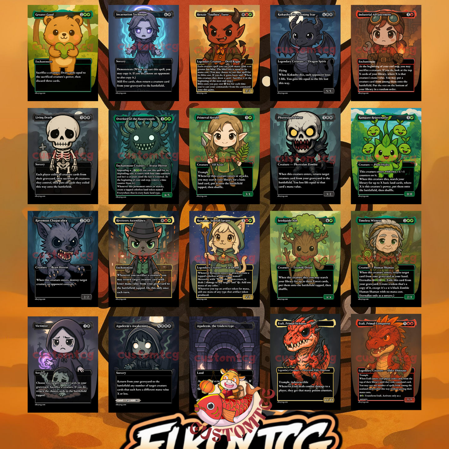 Henzie “Toolbox” Torre Chibi Deck