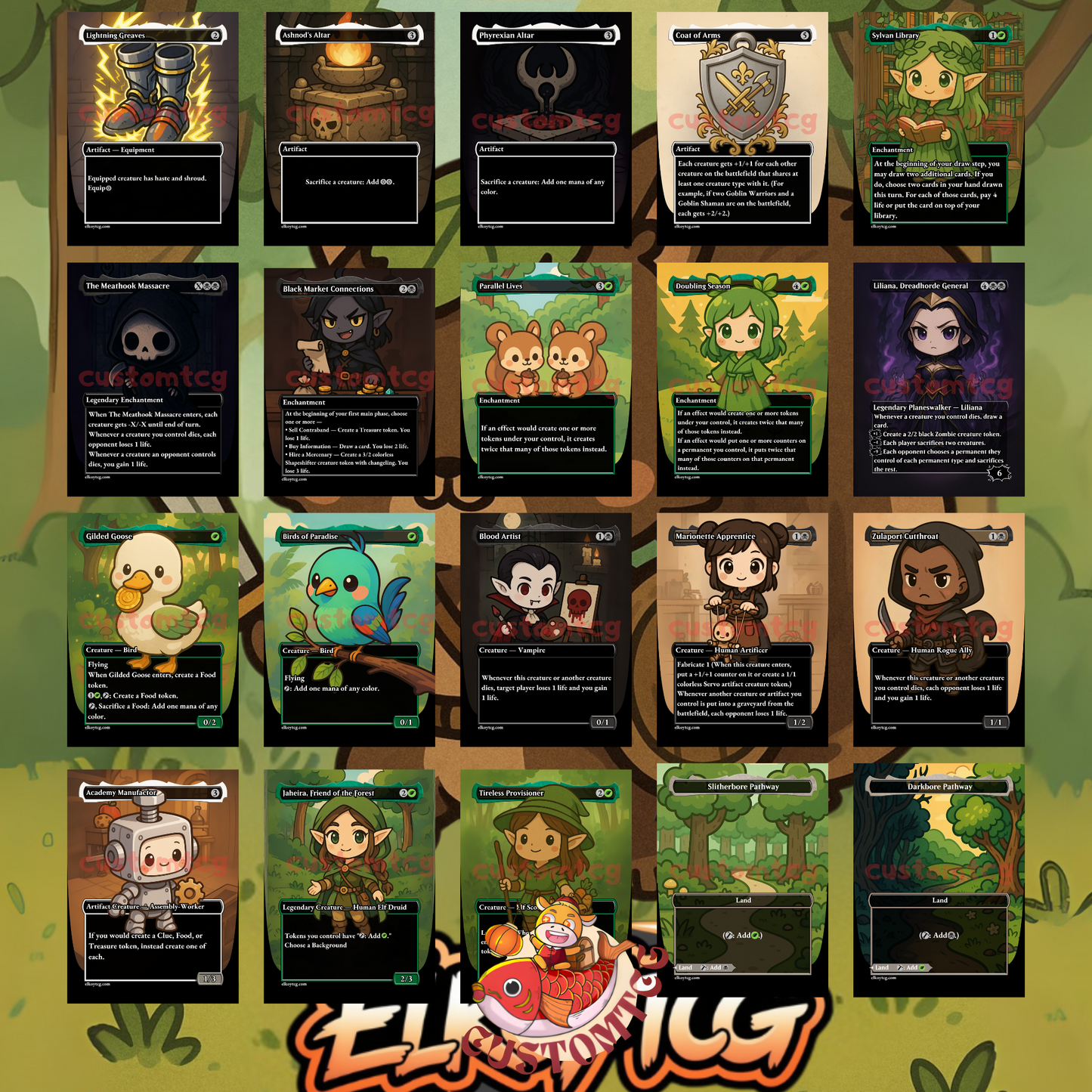 Chatterfang Chibi Deck