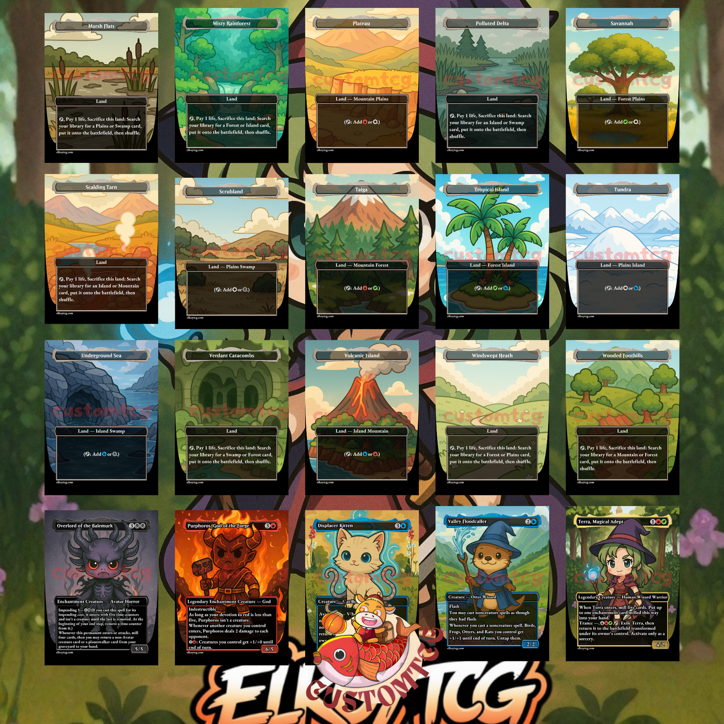 Terra, Magical Adept Chibi Deck