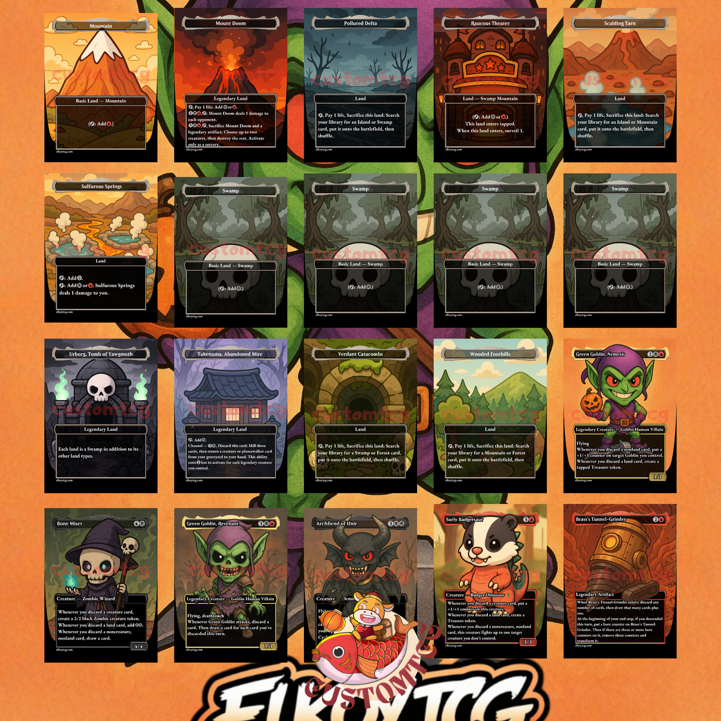 Green Goblin, Nemesis Custom Deck