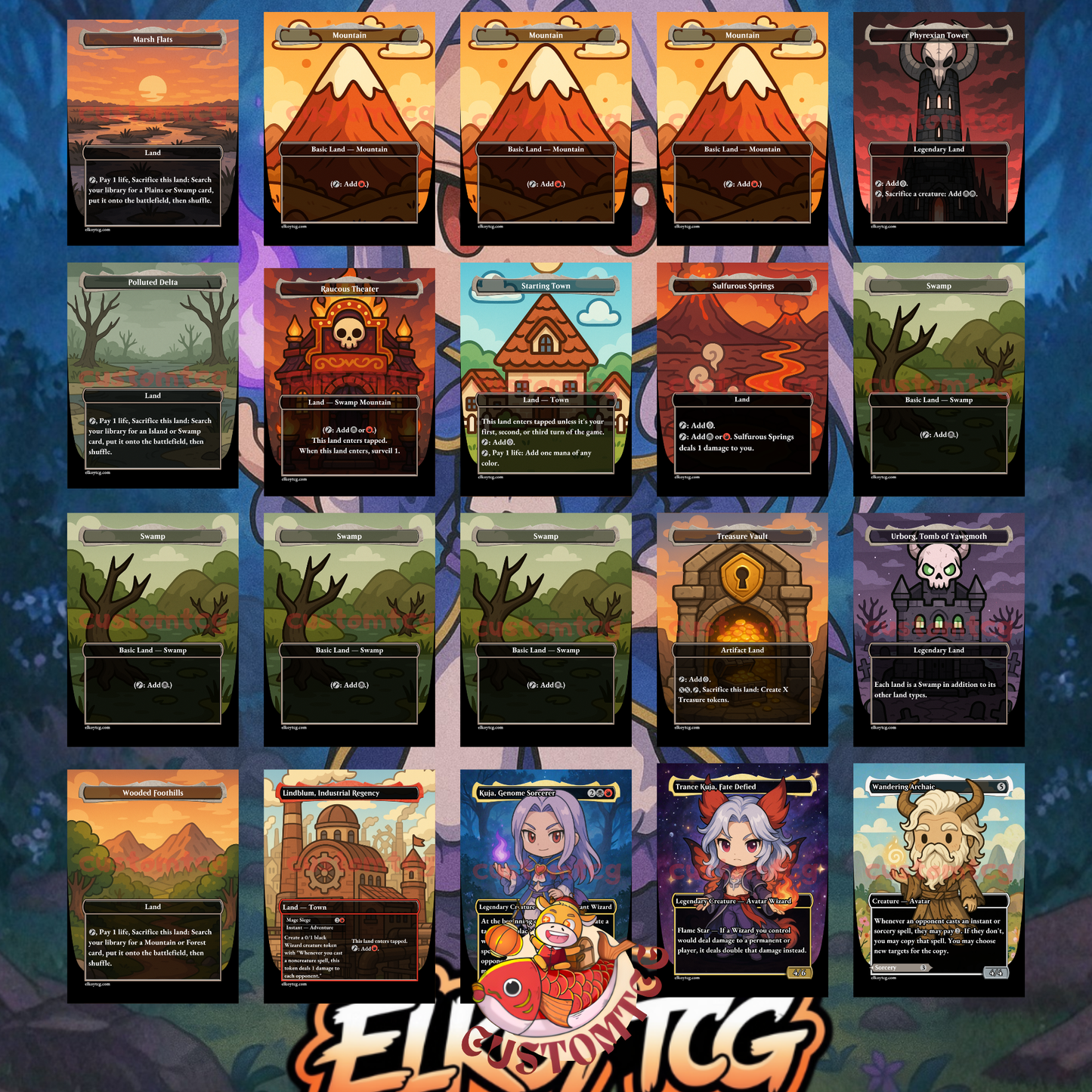 Kuja, Genome Sorcerer Chibi Deck