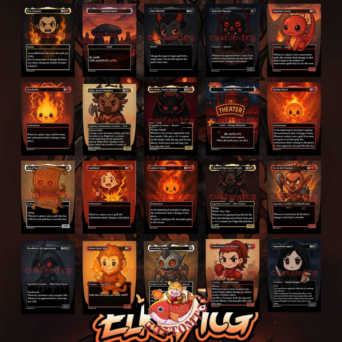 Valgavoth Chibi Deck