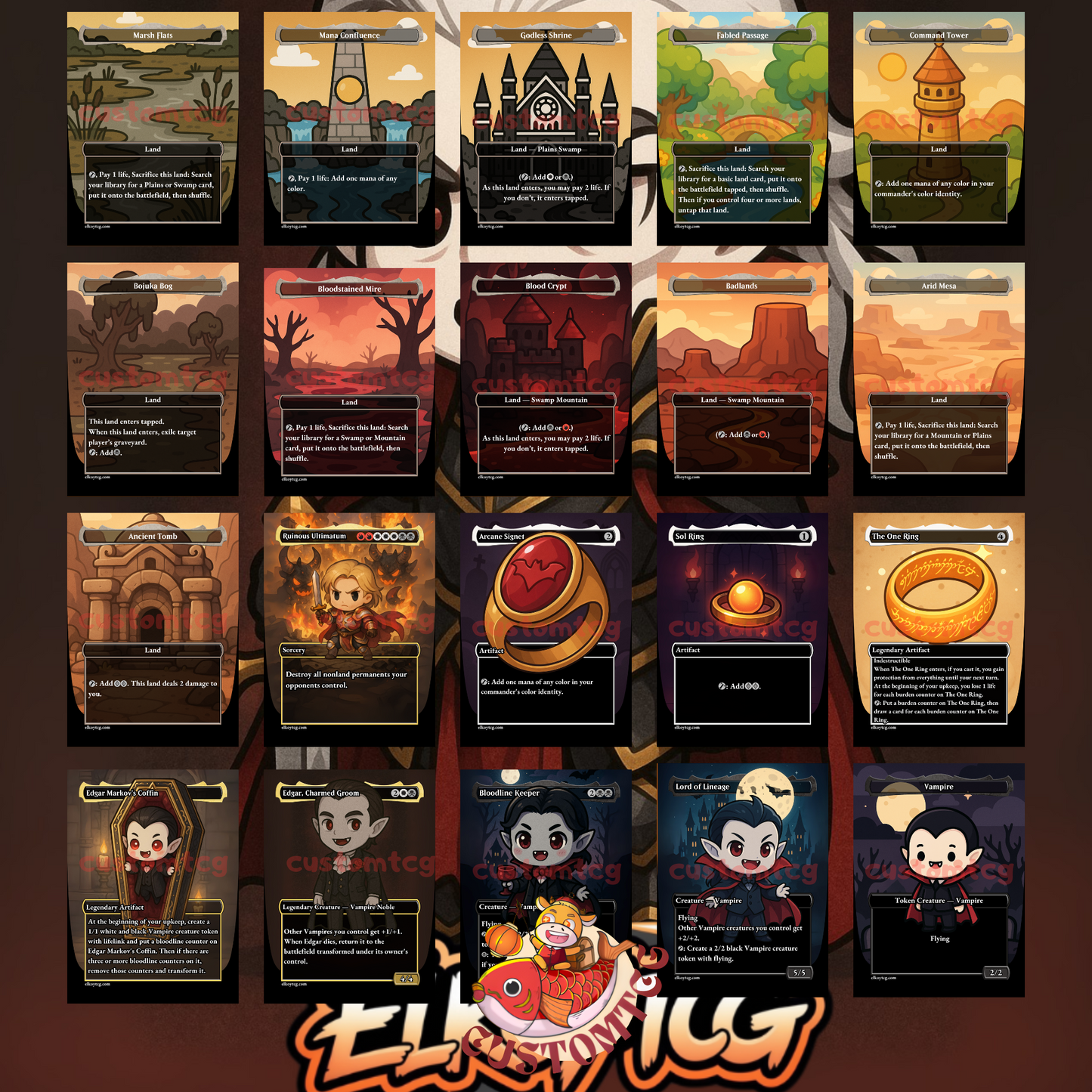Edgar Markov V2 Chibi Deck