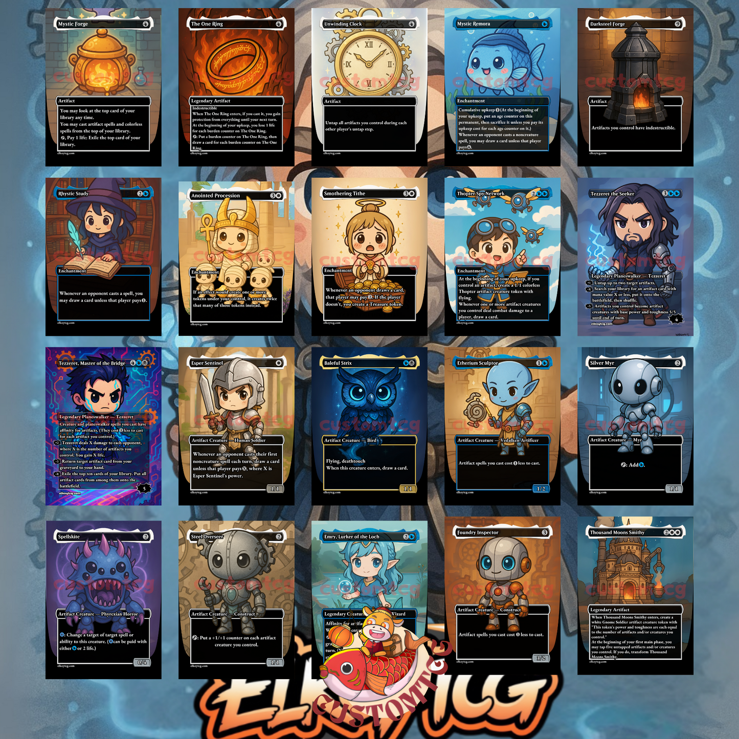 Urza, Chief Artificer Chibi Deck