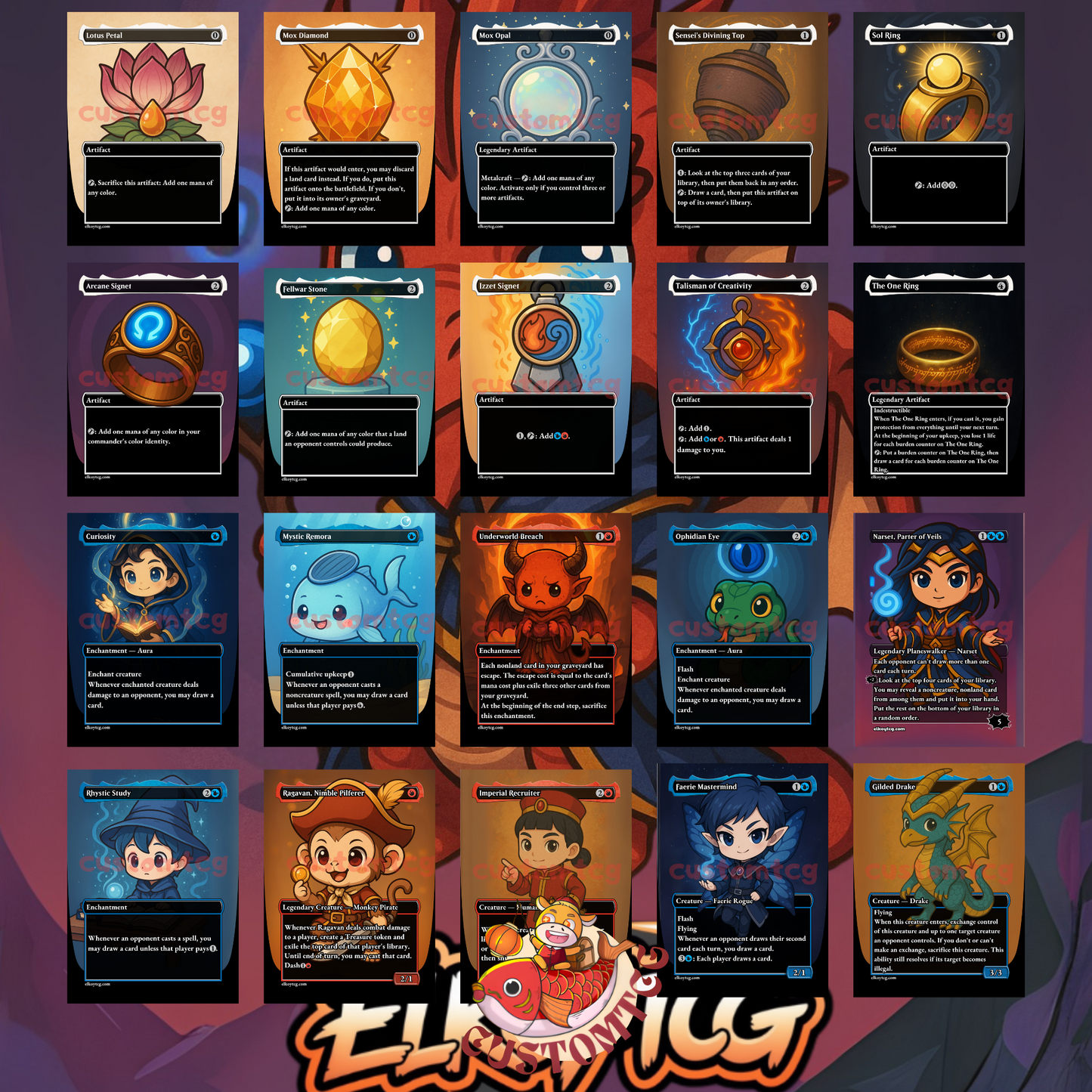 Niv-Mizzet, Parun Chibi Deck