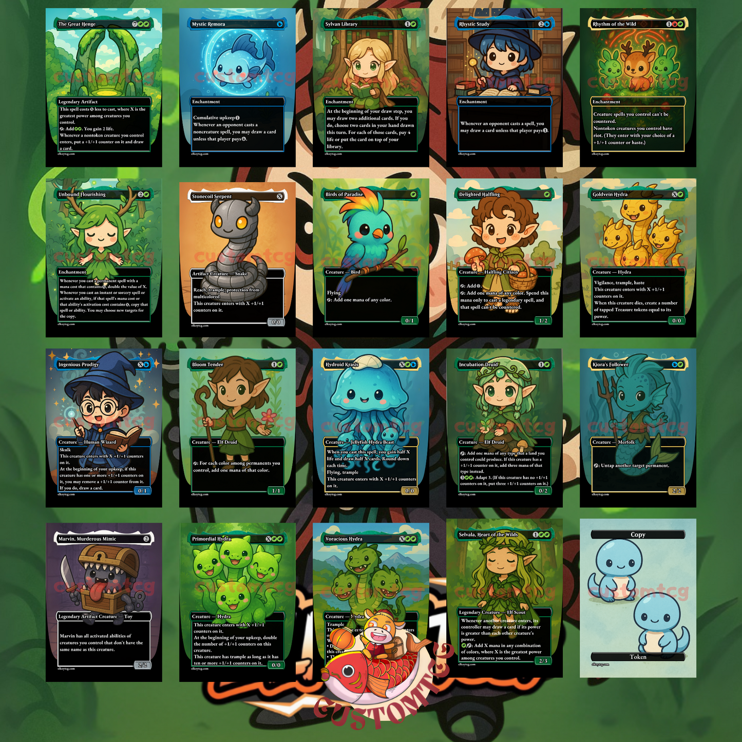 Magus Lucea Chibi Deck