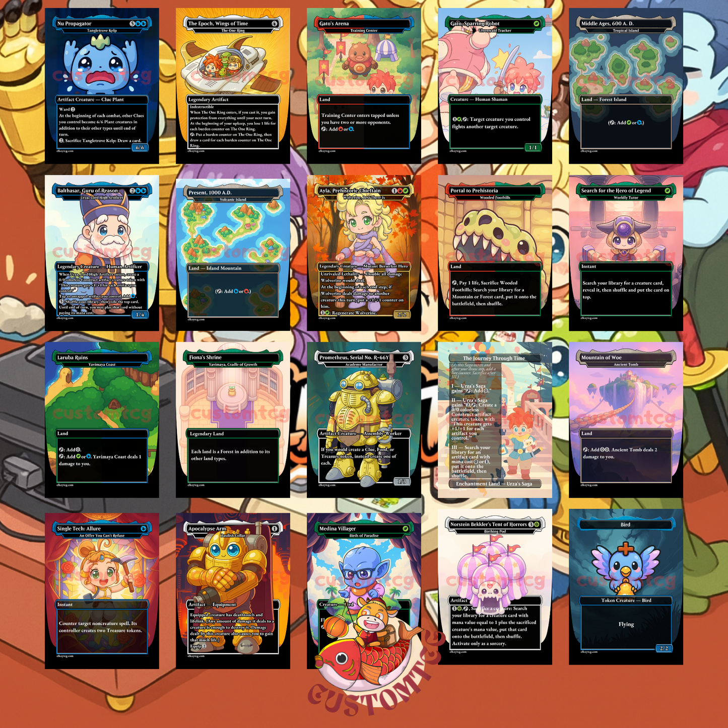 Chrono Trigger Chibi Deck