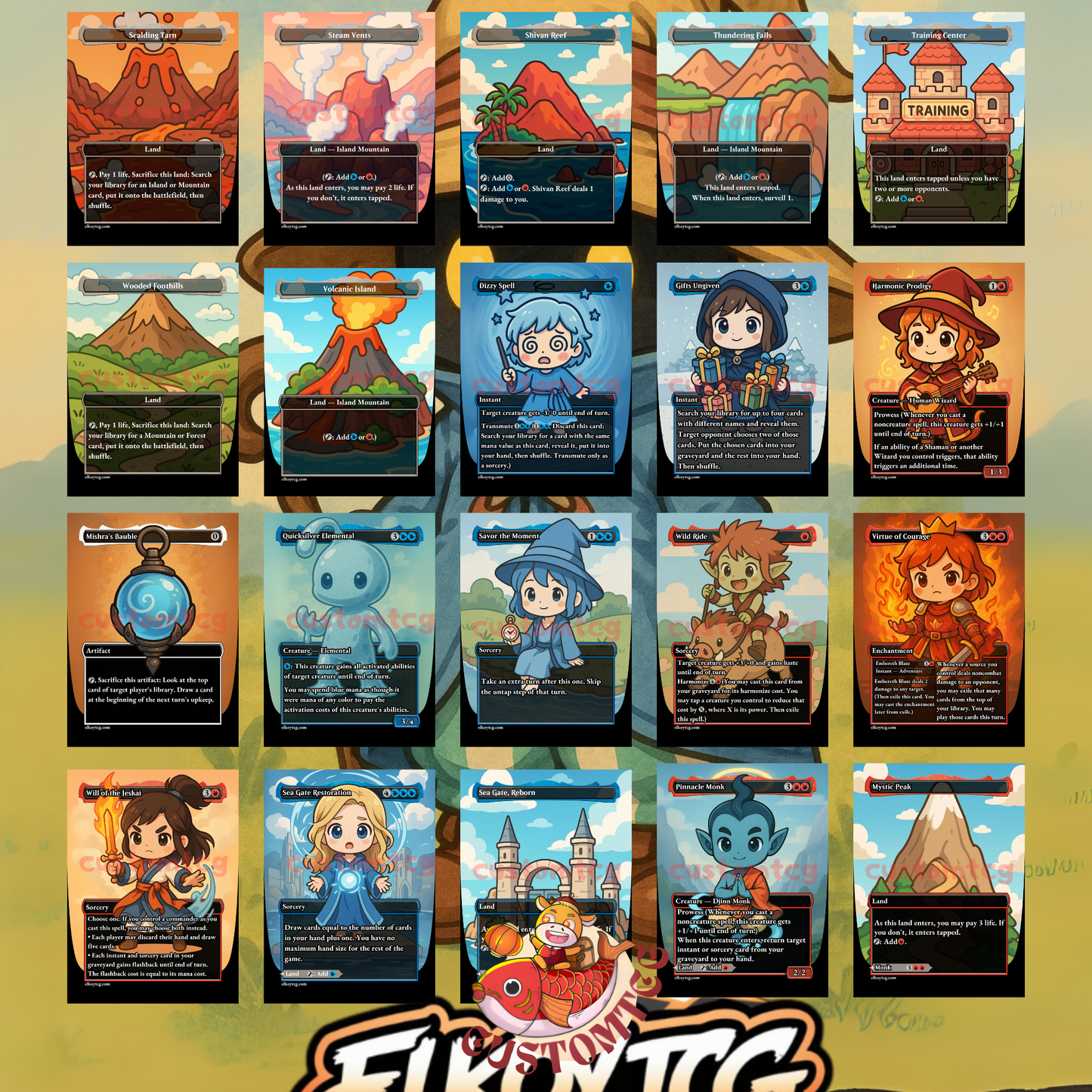 Vivi Ornitier Chibi Deck