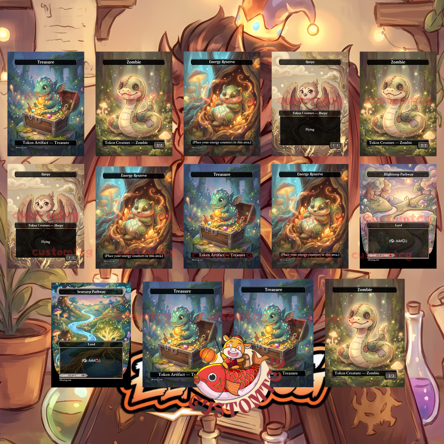 Rakdos, Patron of Chaos Chibi Deck