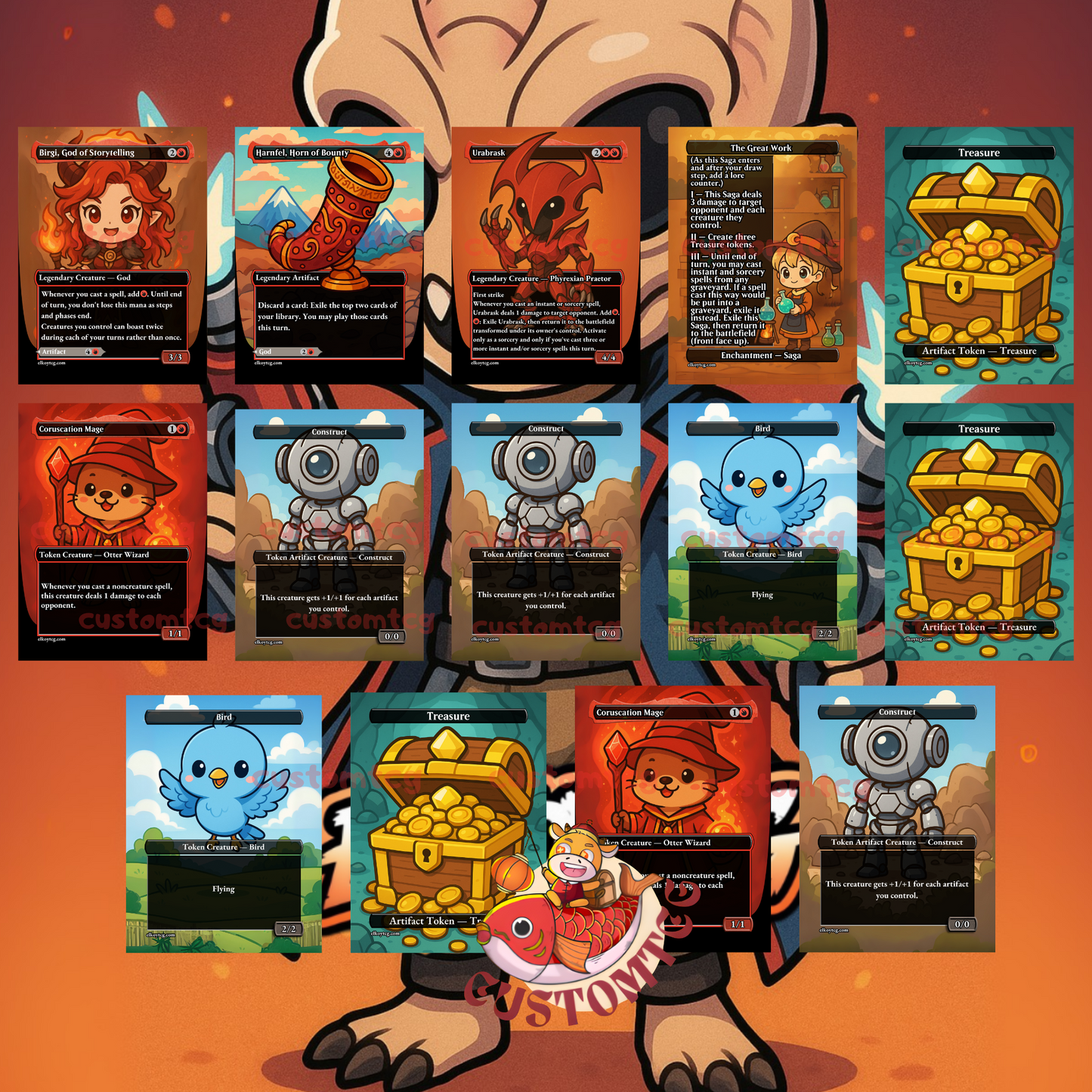 Ghyrson Starn Chibi  Deck