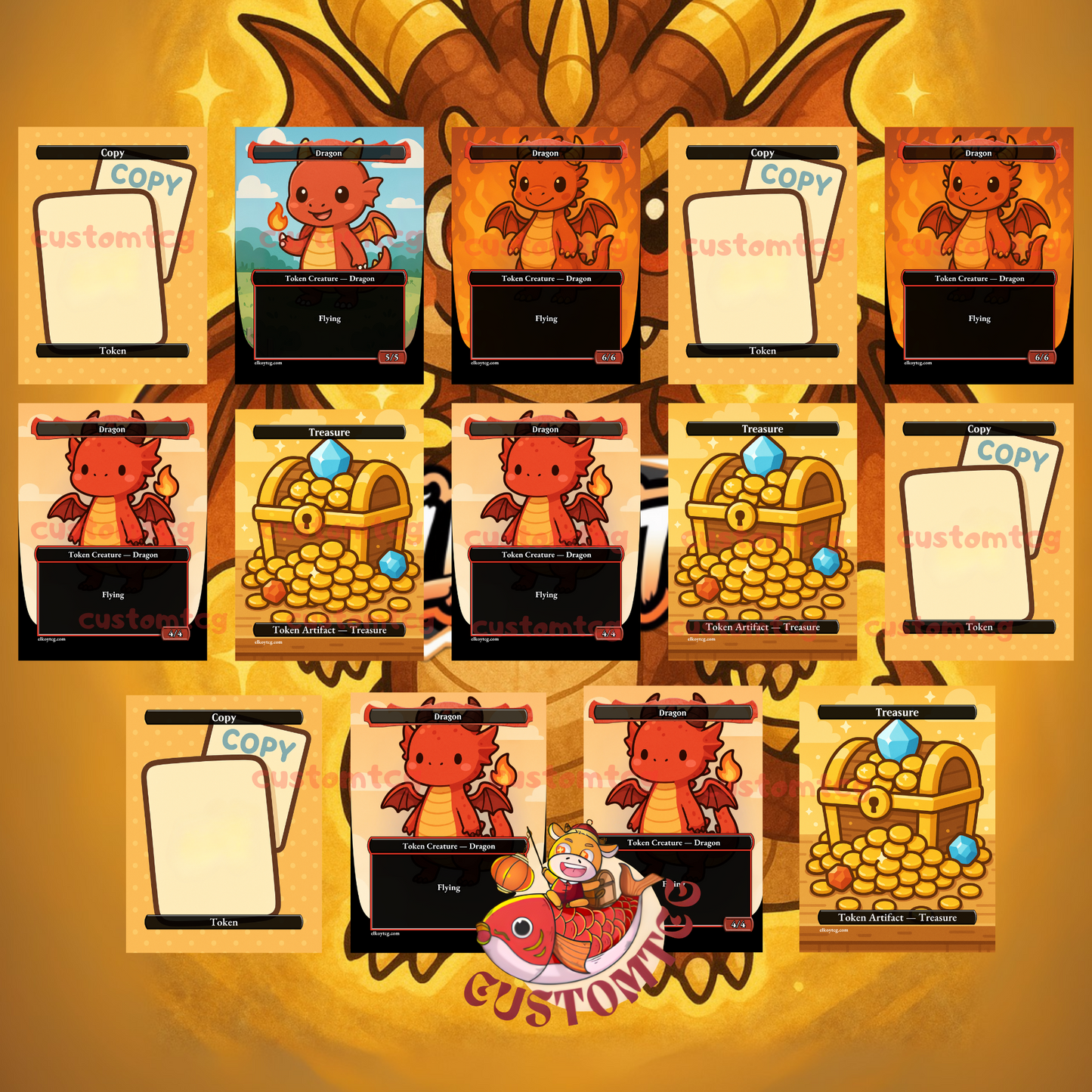 The Ur-Dragon Chibi Deck