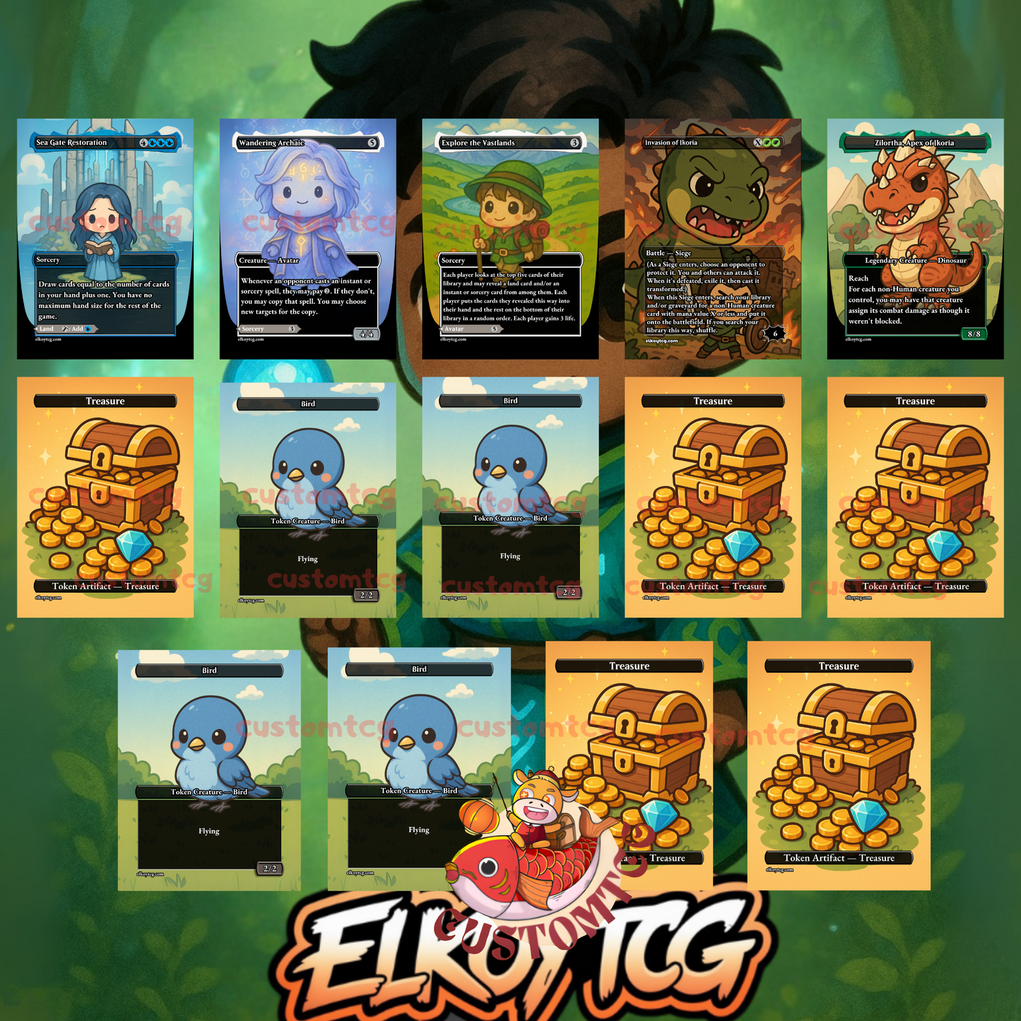 Kinnan Chibi Deck