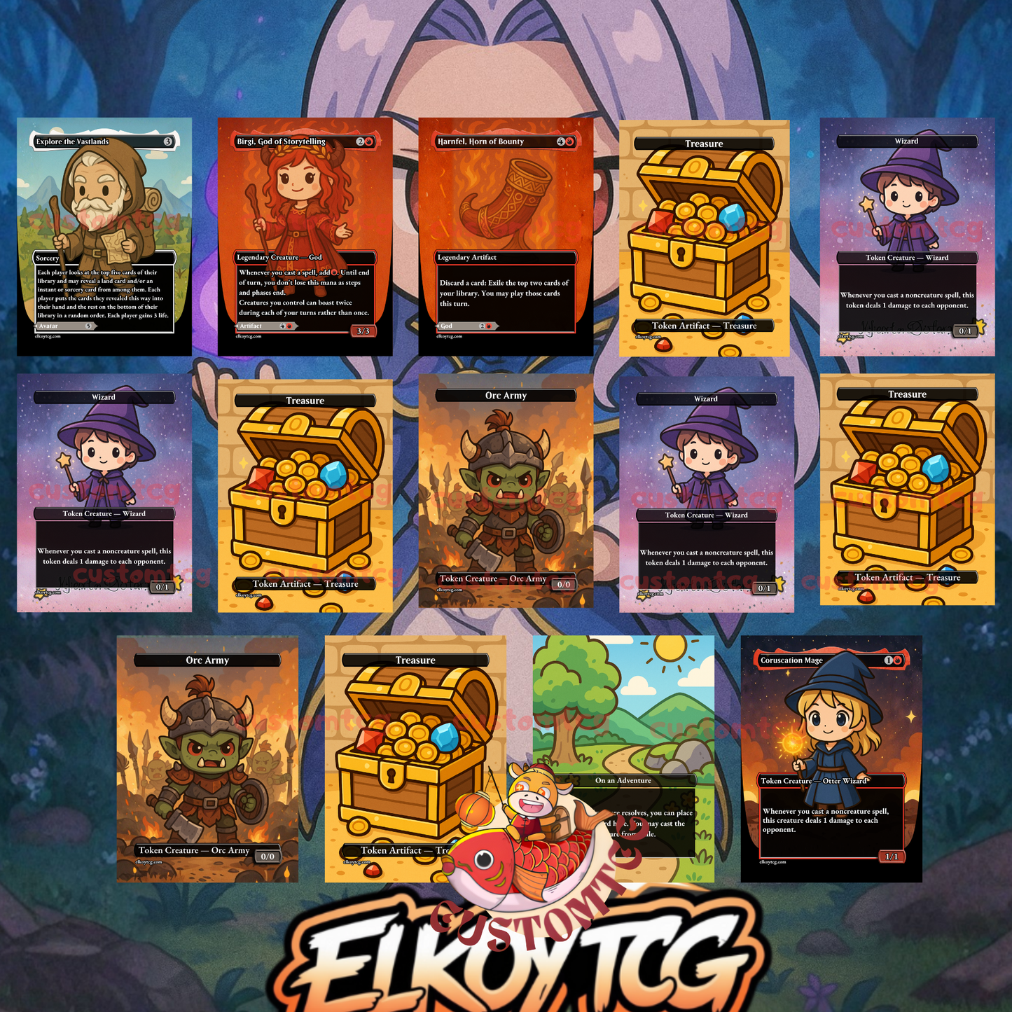 Kuja, Genome Sorcerer Chibi Deck