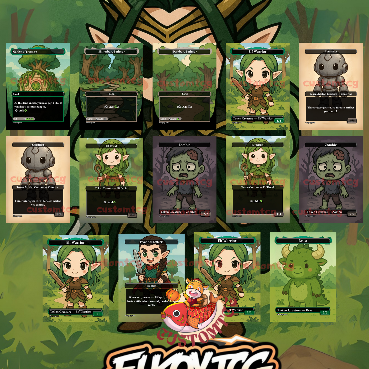 Lathril Chibi Deck