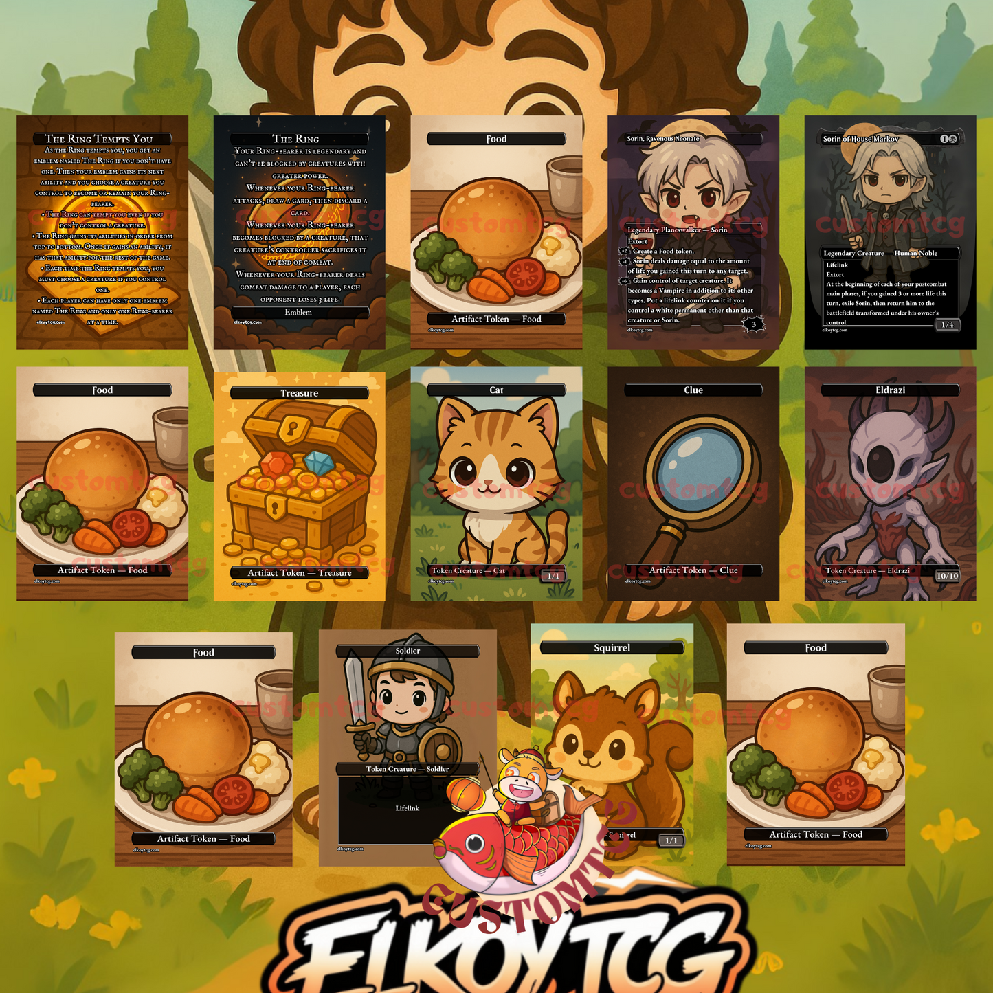 Frodo And Sam Chibi Deck