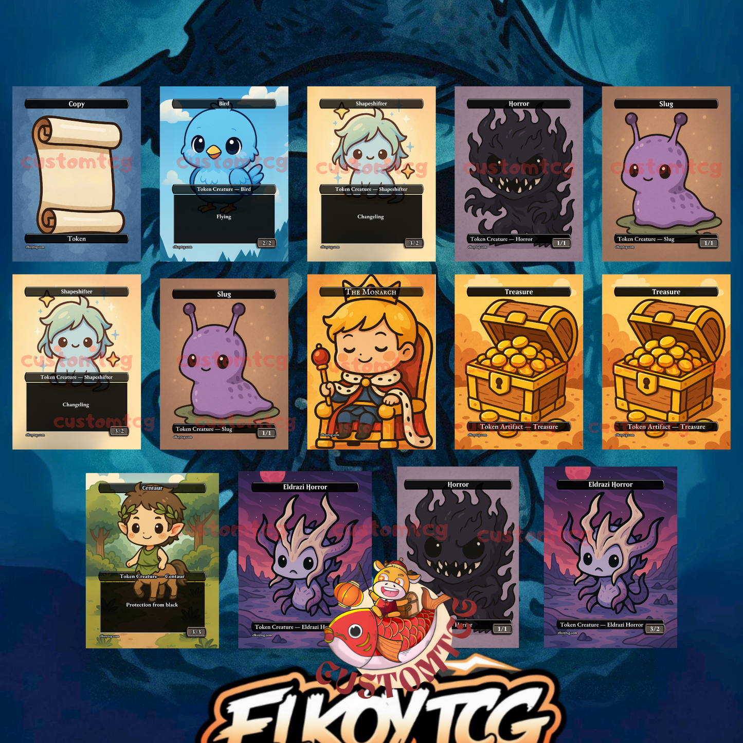 Captain N'ghathrod Chibi Deck