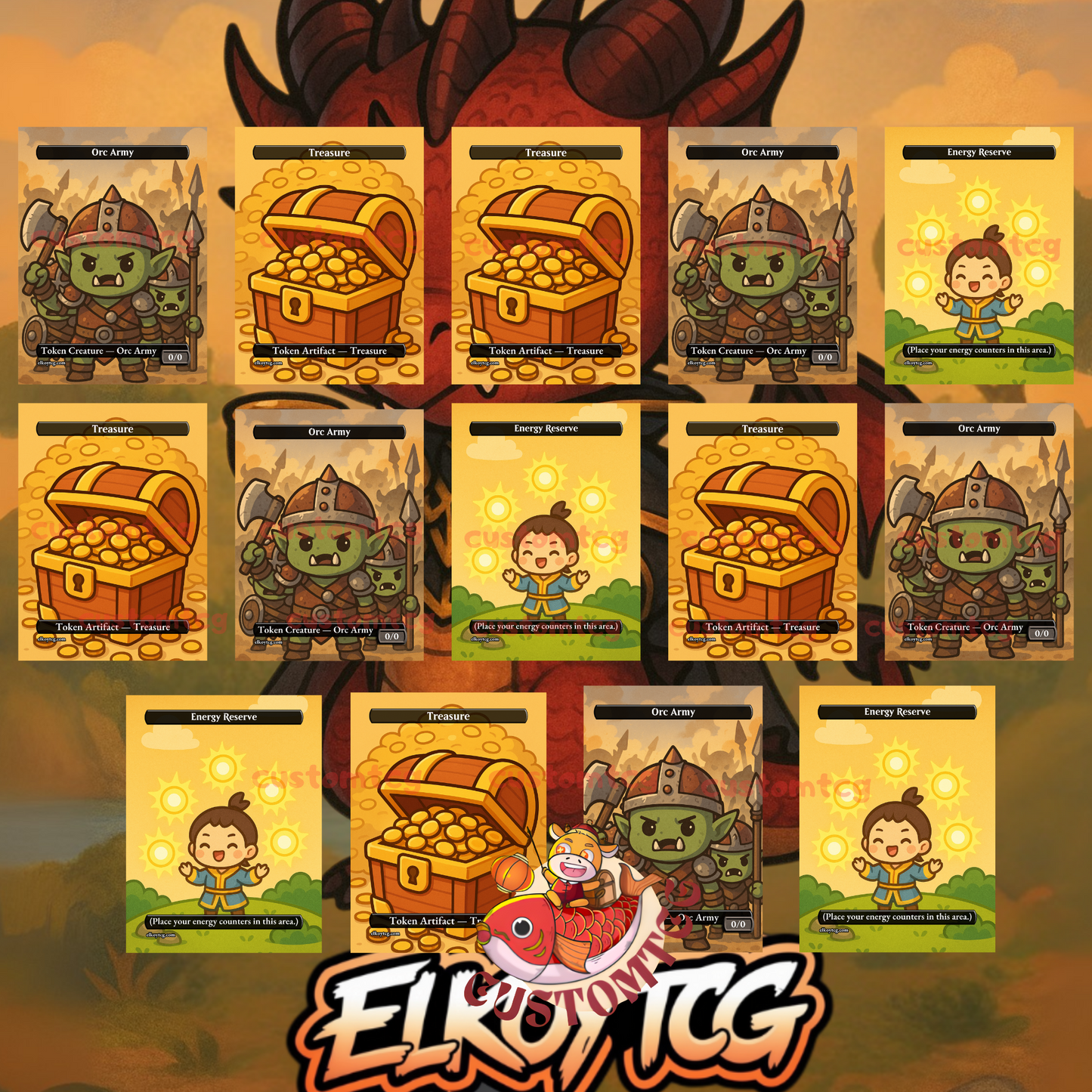Korvold, Fae-Cursed King Chibi Deck