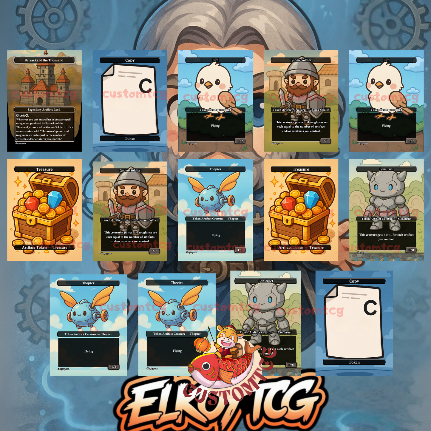 Urza, Chief Artificer Chibi Deck