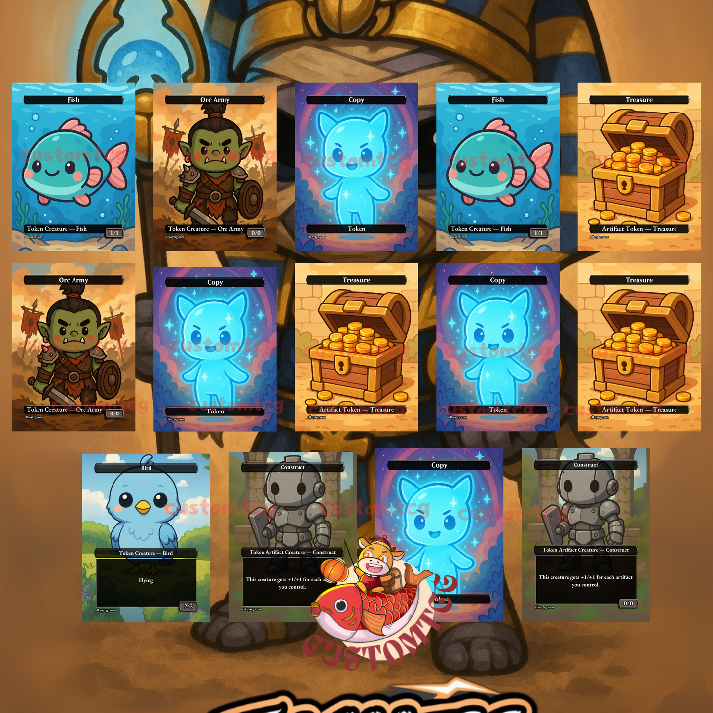 Hashaton, Scarab’s Fist Chibi Deck