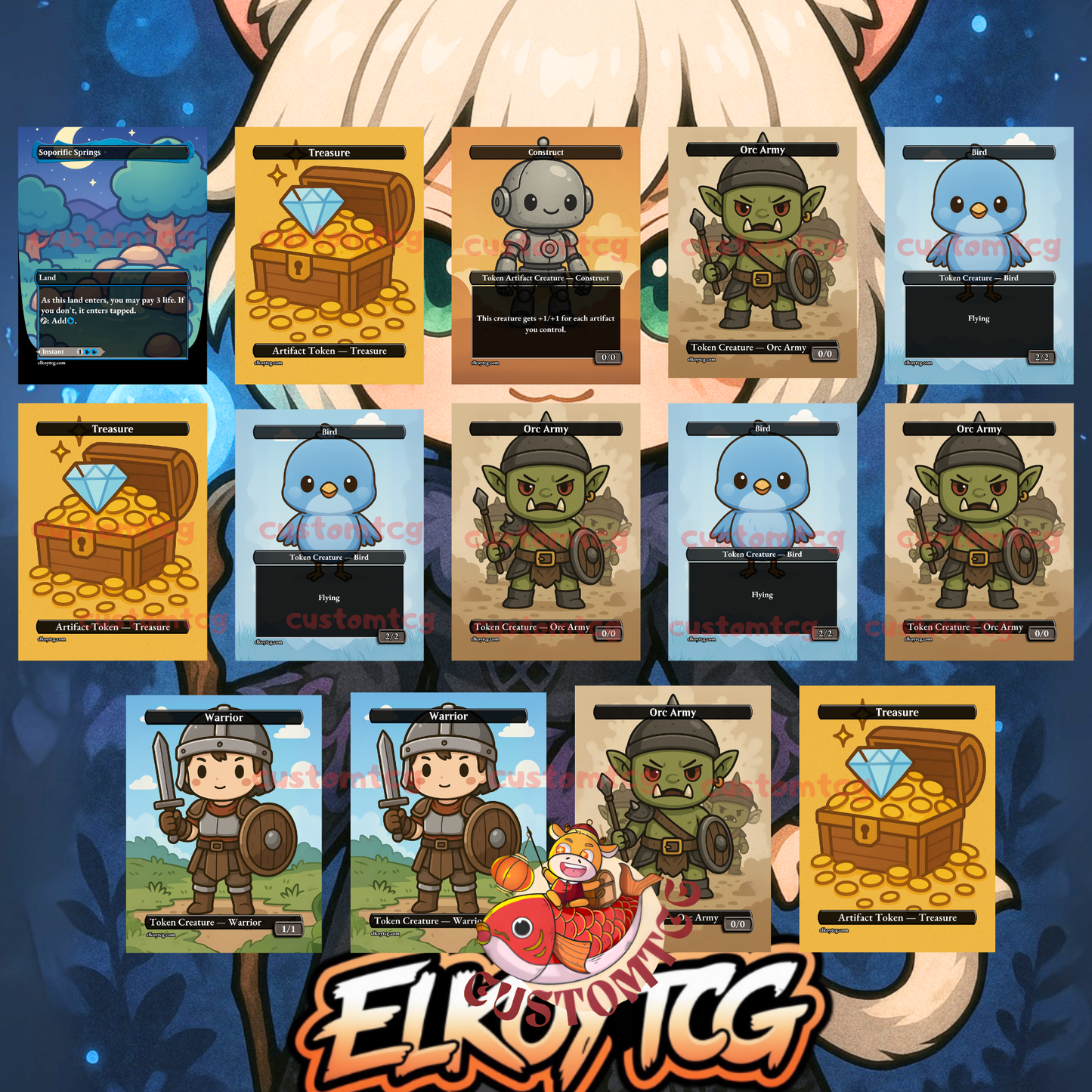 Y'shtola, Night's Blessed Chibi Deckd