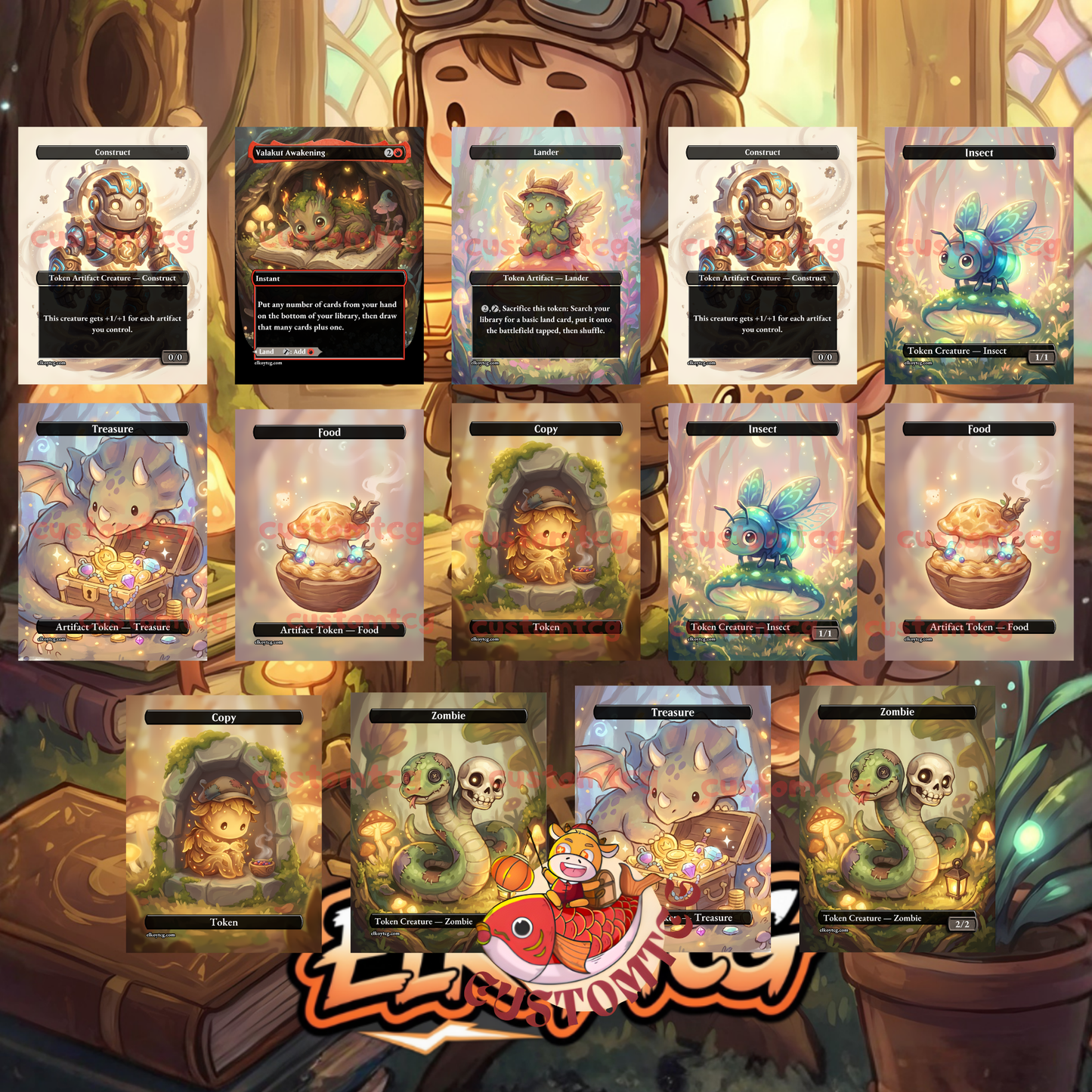 Tannuk, Memorial Ensign — Chibi Deck 🧡🌿