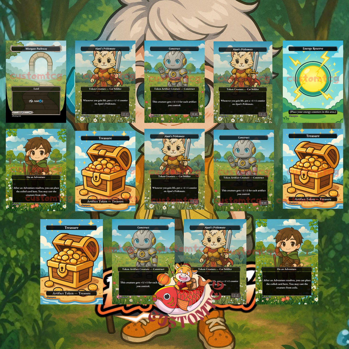 Hope Estheim Chibi Deck