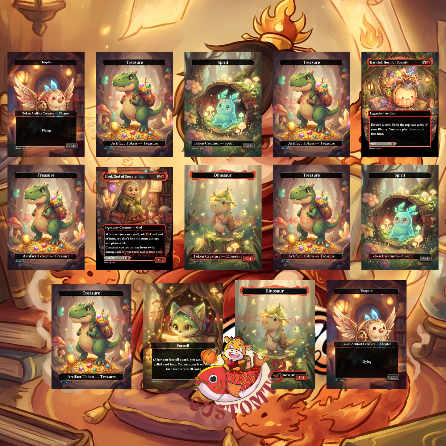 FIRE LORD AZULA – Chibi  Deck 👑🔥