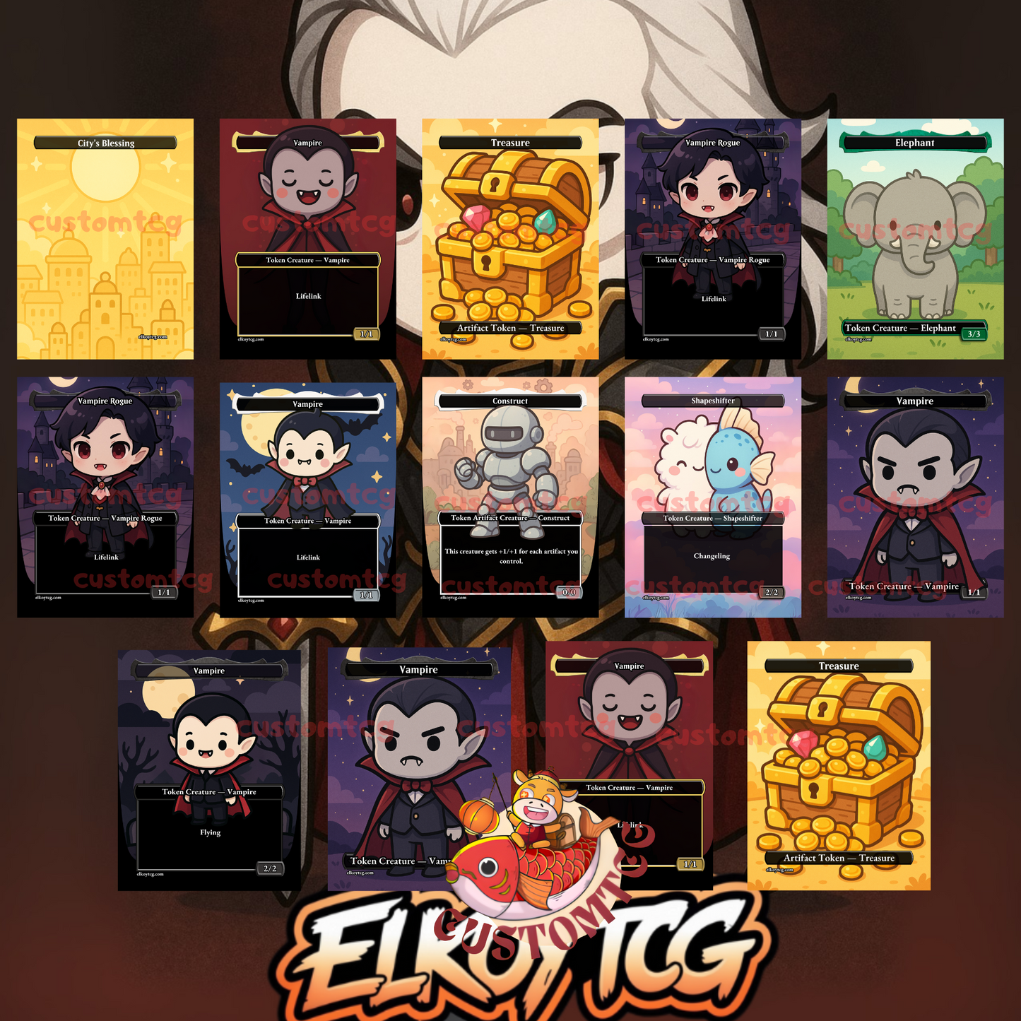 Edgar Markov V2 Chibi Deck