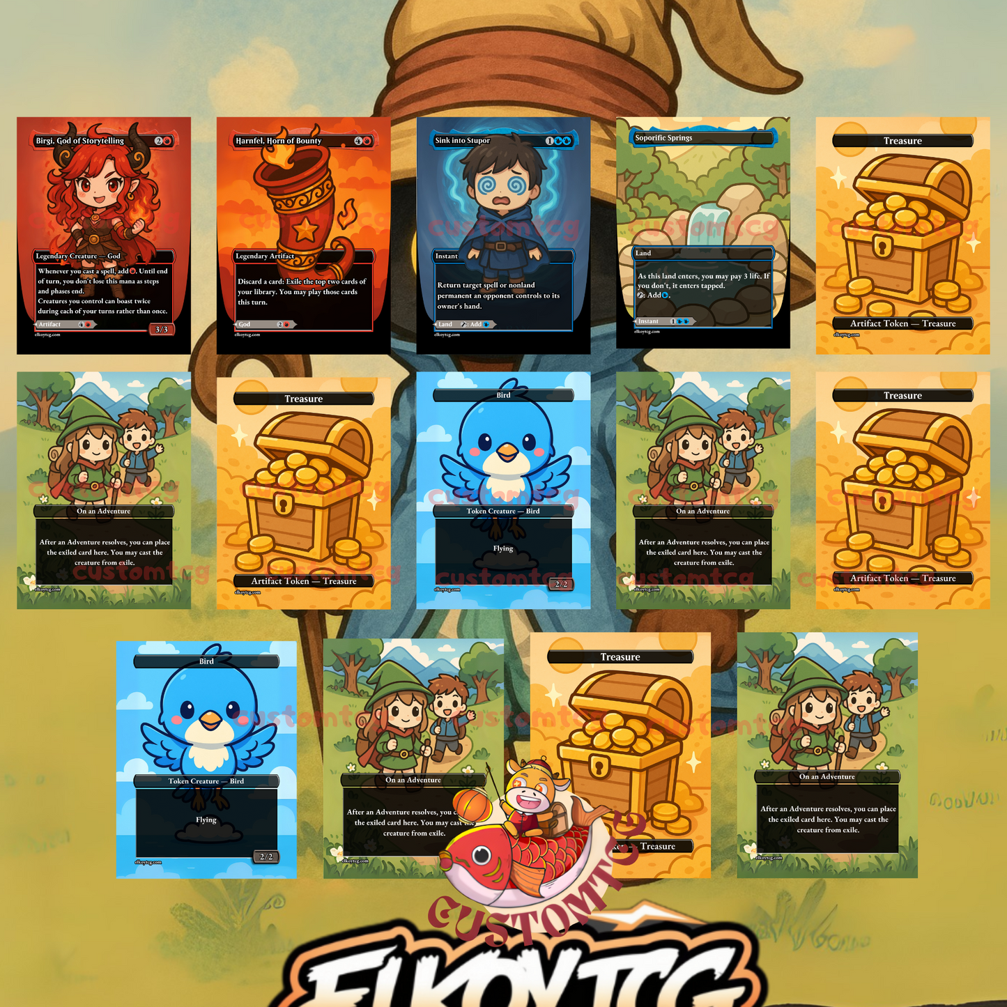 Vivi Ornitier Chibi Deck