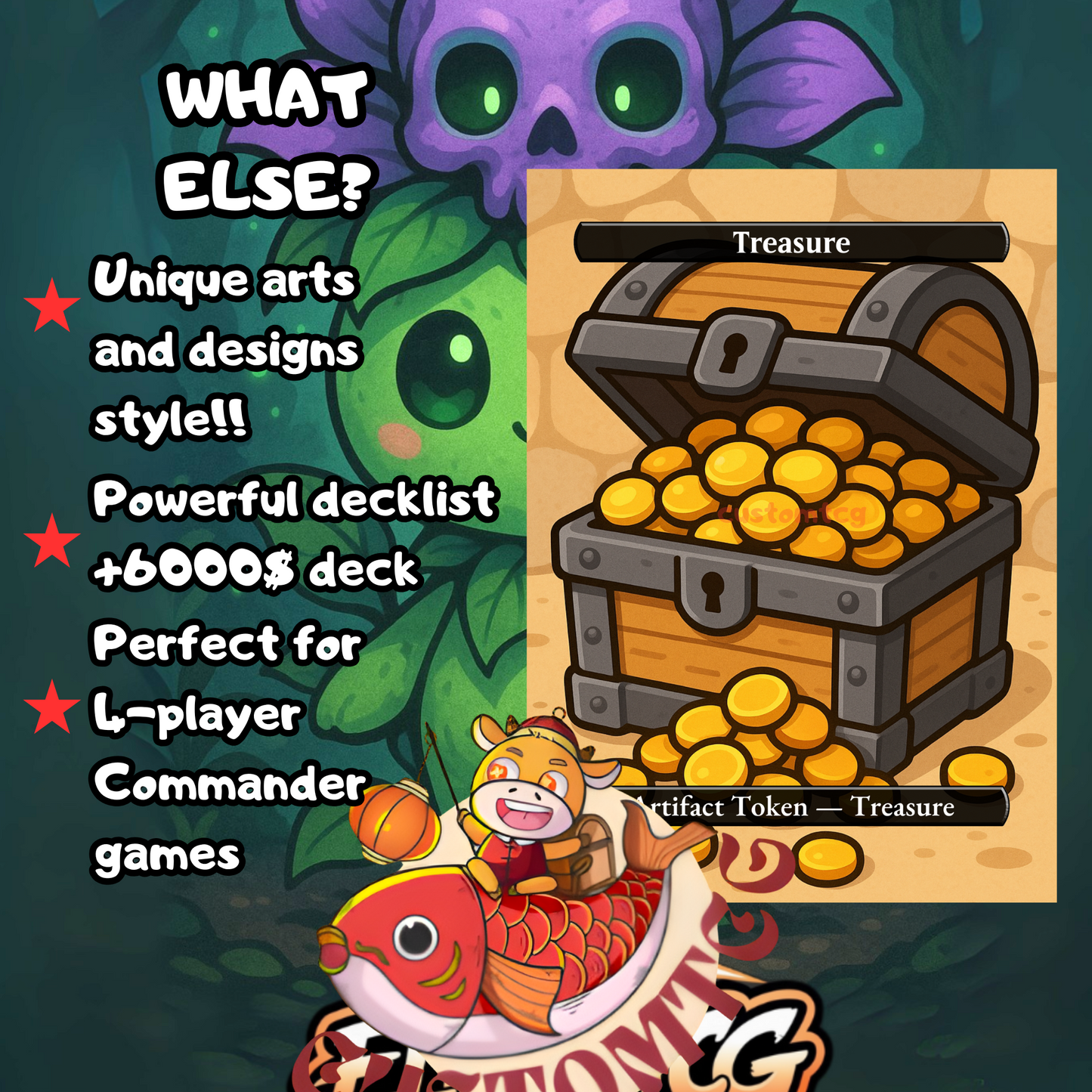 Necrobloom Chibi Deck