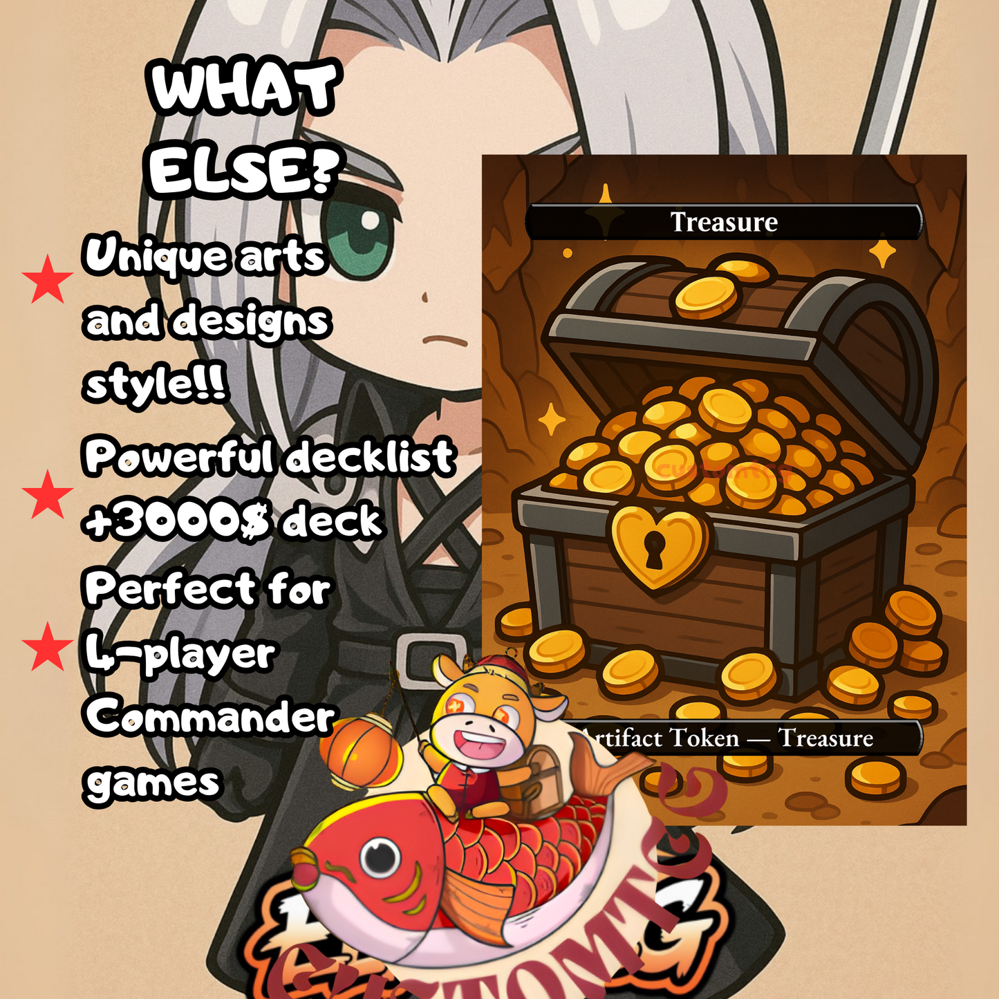 Sephiroth Chibi Deck