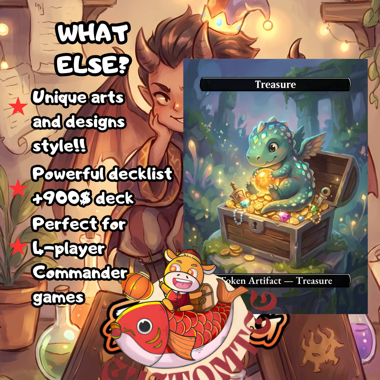 Rakdos, Patron of Chaos Chibi Deck