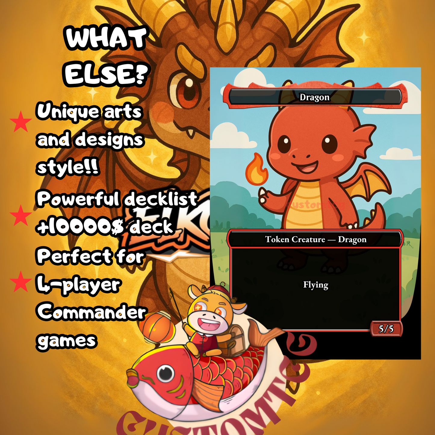 The Ur-Dragon Chibi Deck