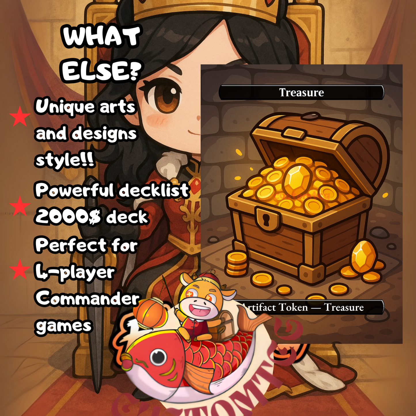 Queen Marchesa Chibi Deck