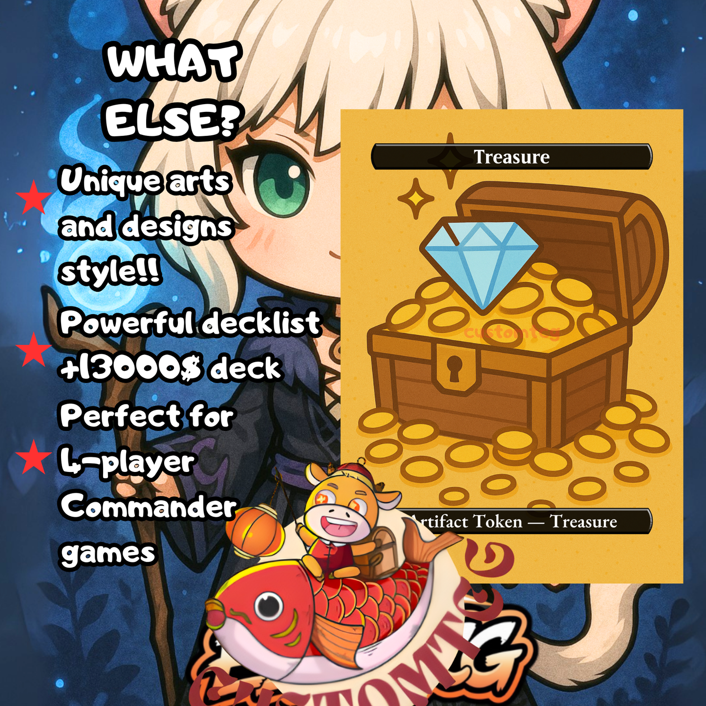 Y'shtola, Night's Blessed Chibi Deckd